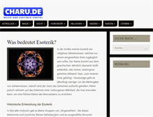 Tablet Screenshot of charu.de