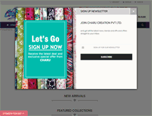 Tablet Screenshot of charu.org.in